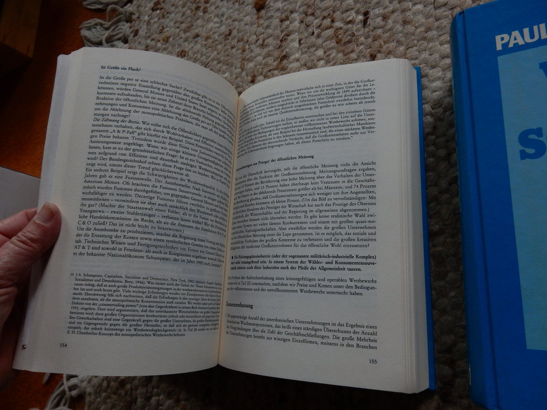 Bücher: Volkswirtschaftslehre 1 + 2 Paul A. Samuelson Studium – Gebraucht aus Jona von JOberg_25 2