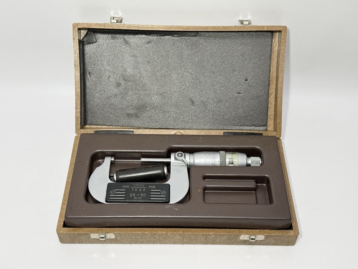 Tesa Mesurer: TESA Mikrometer 25-50 mm Aussenminrometer – D'occasion à Boswil par ABLagerBoswil