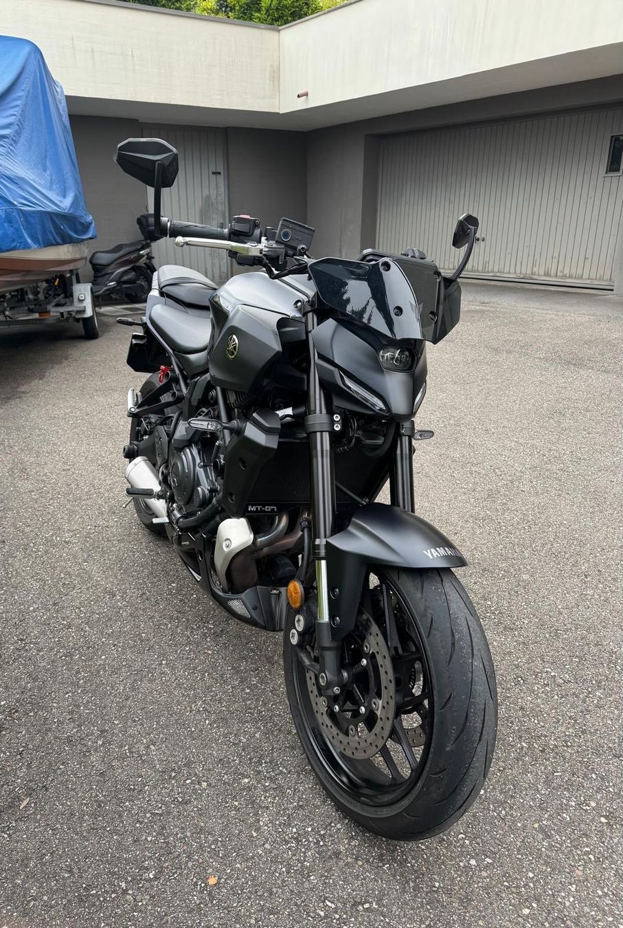 Yamaha Strada: YAMAHA MT-07 Y-AMT 35Kw – Usato da Adliswil venduto da pingu2009
