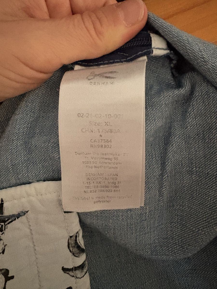 Pantaloni: Pantaloni Denham blu a gamba larga  – Usato da S. Antonino venduto da FedeKikka88 3