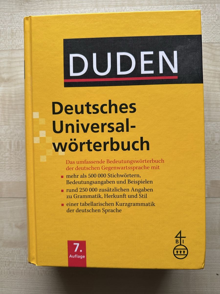 Libri: Duden: Universalwörterbuch – Usato da Ottikon venduto da lo99