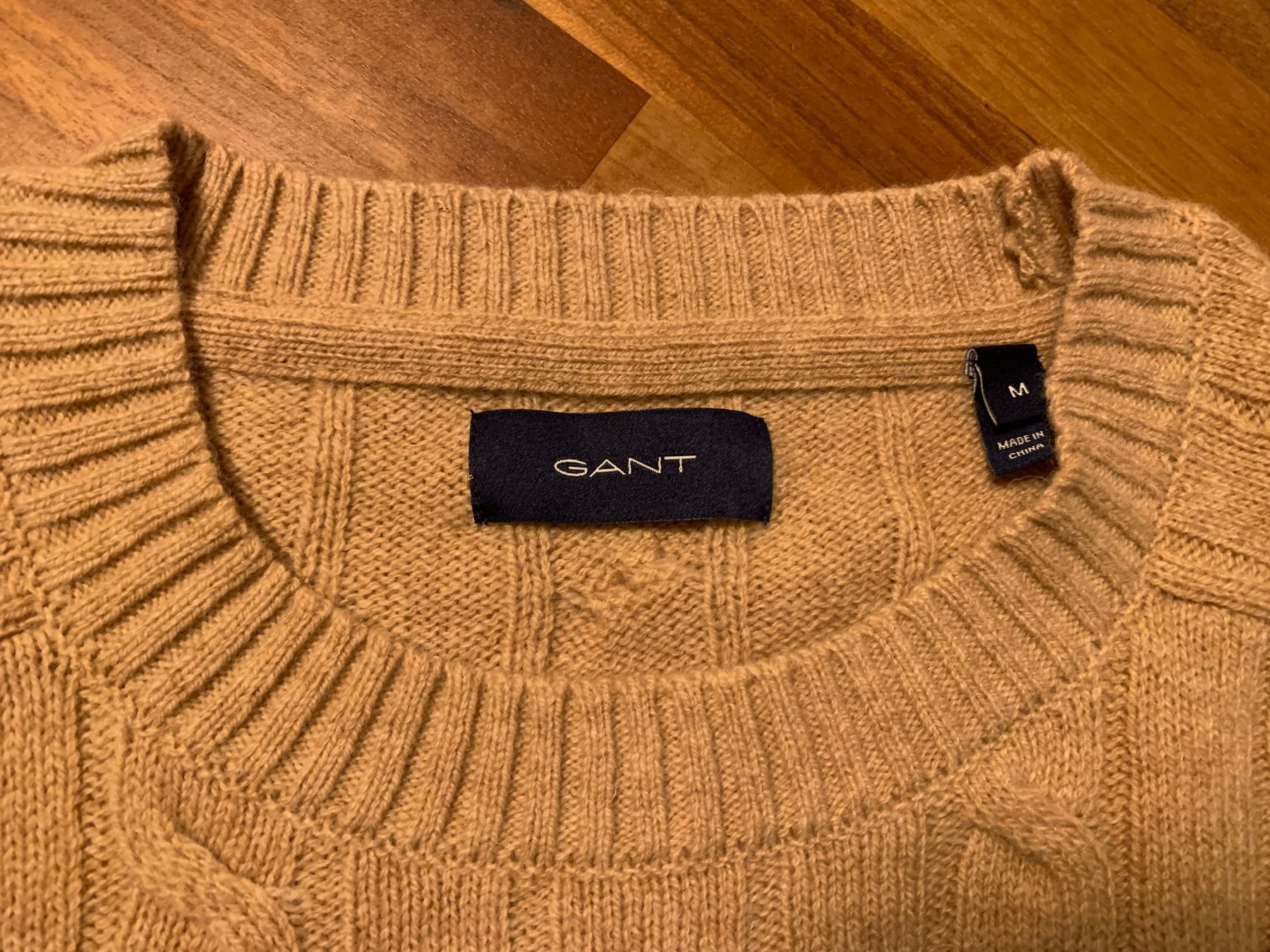 Lana: Gant Wollpullover Hellbraun – Nuovo (secondo la descrizione) da Spiez venduto da aschim_h 2