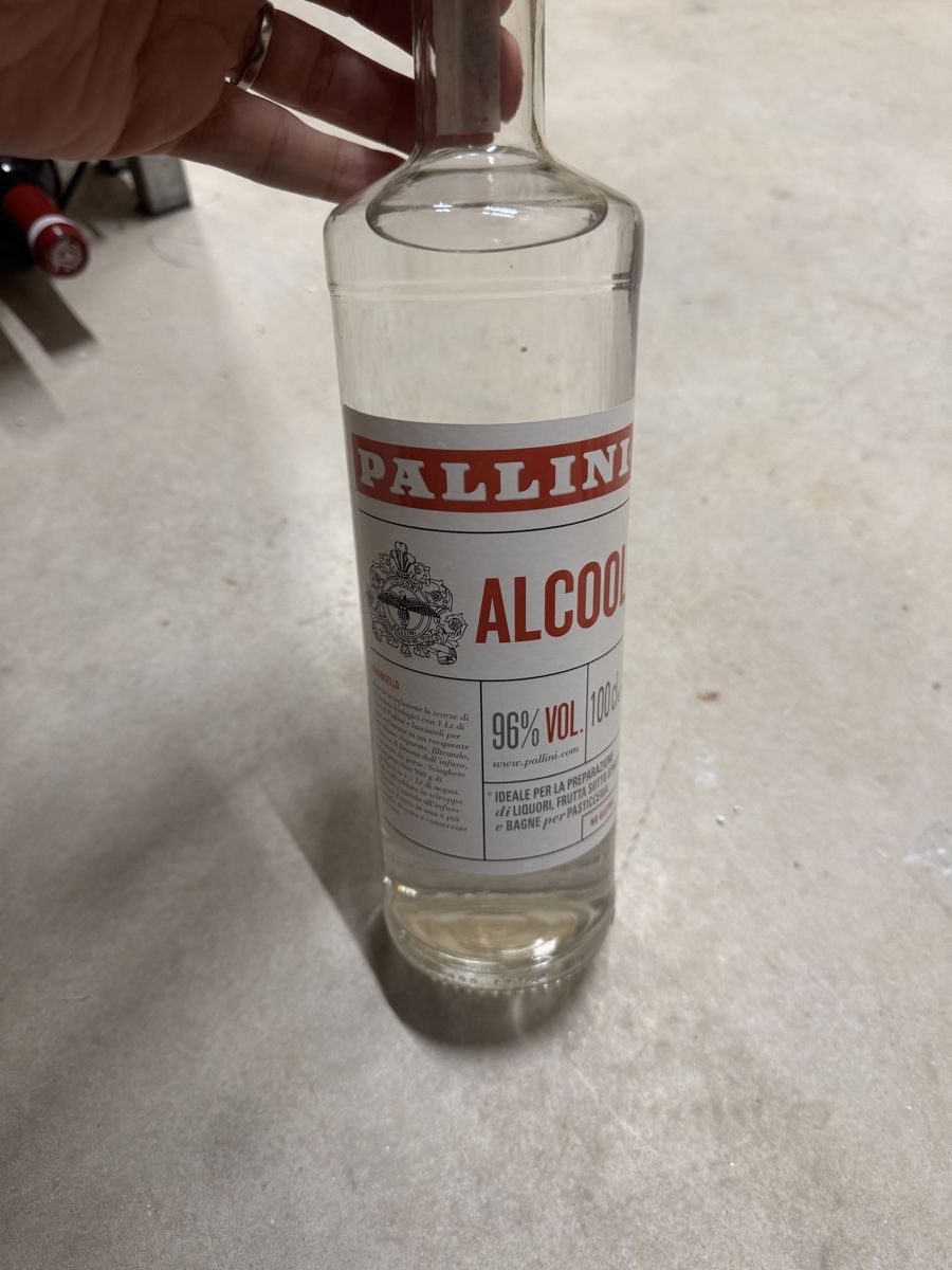 Bevande alcoliche: Alcool Pallini 96% vol, 1 litre – Nuovo e nell'imballaggio originale da Bussigny venduto da Maxence10