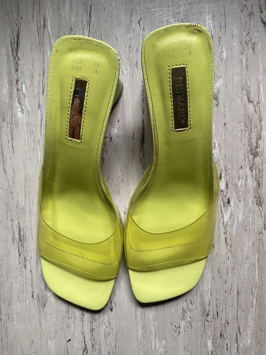 Scarpe da uomo: Sandalen // Grösse 39 // Neongrün  – Usato da Zürich venduto da aurelia_nater 5