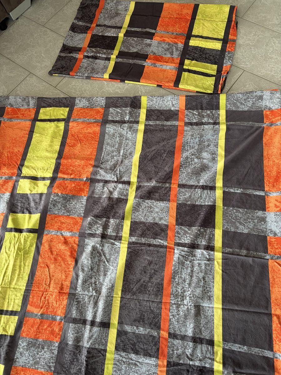 Biancheria da letto: Bettwäsche, Karo Muster, 160x210 – Usato da Schöftland venduto da nevio74