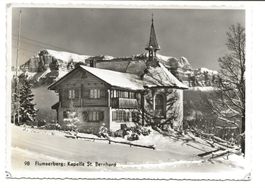 Flums  Flumserberg SG Kapelle St. Bernhard - Tannenheim 1953