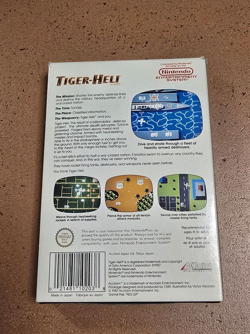 Jeux: Tiger Heli NES PAL B Spiel – D'occasion à Steinhausen par Oli_1981 2