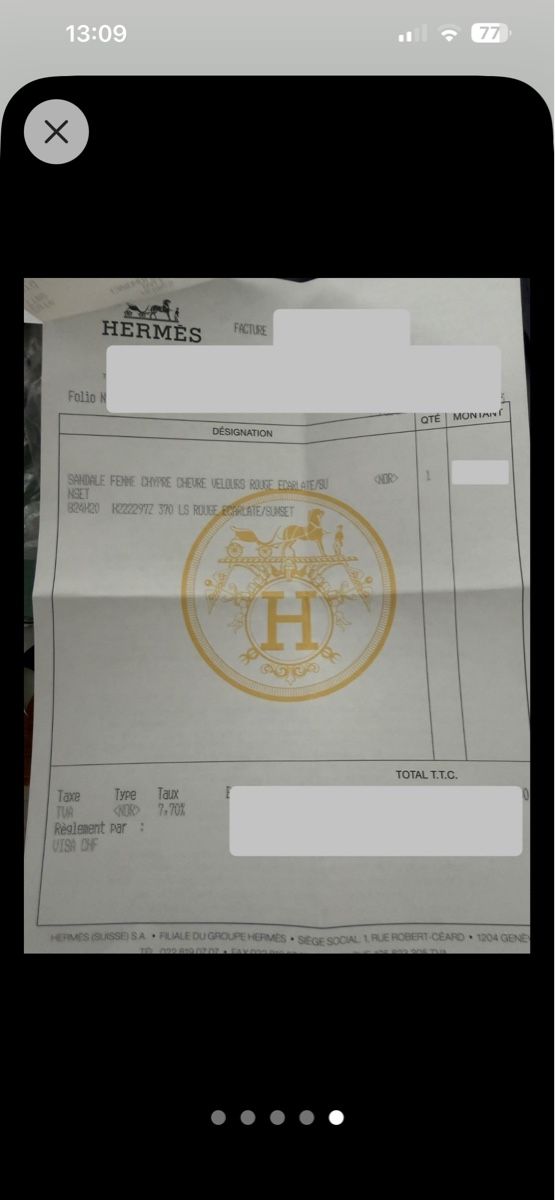 Hermès Damenschuhe: Hermes Chypre – Neu (gemäss Beschreibung) aus Aesch LU von Natallina 4