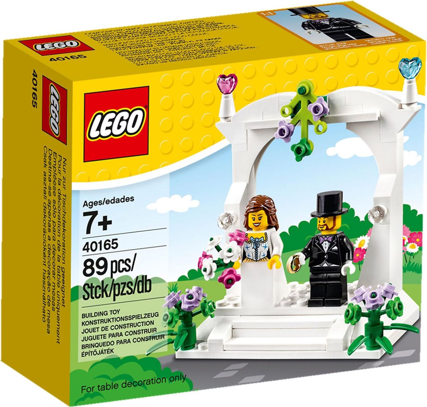 Lego Baukästen: Lego 40165 Minifiguren-Hochzeits-Set – Neu und originalverpackt aus Burgdorf von Pistar