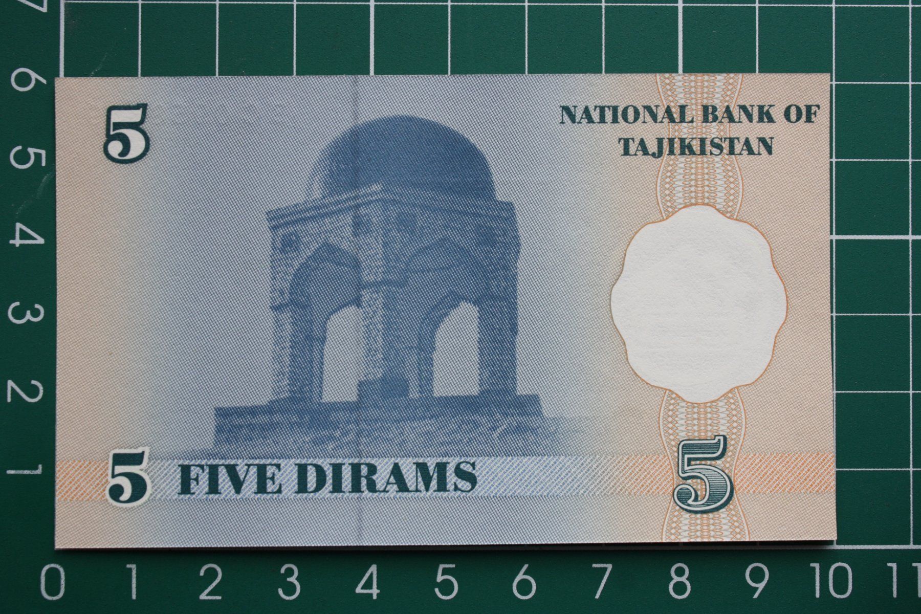 Banconote: banknote tajikistan 5diram 1999 – Nuovo (secondo la descrizione) da Laupen BE venduto da Gufi57 1