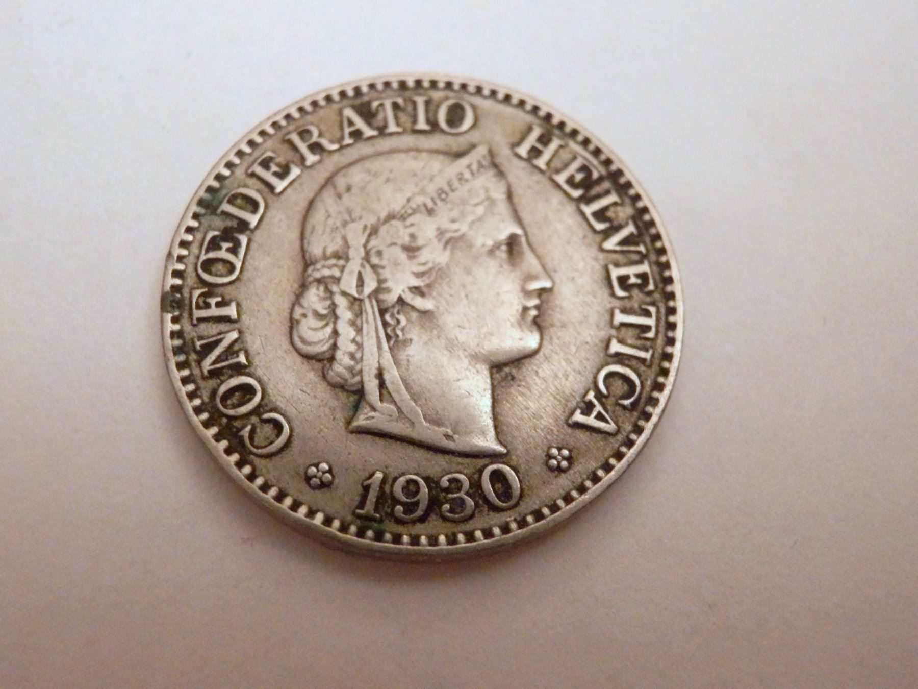 Tutti le monete: Lot 10Rp. 1895 - 1930, diverse, ss + vor – Usato da Ueberstorf venduto da dinbau 6