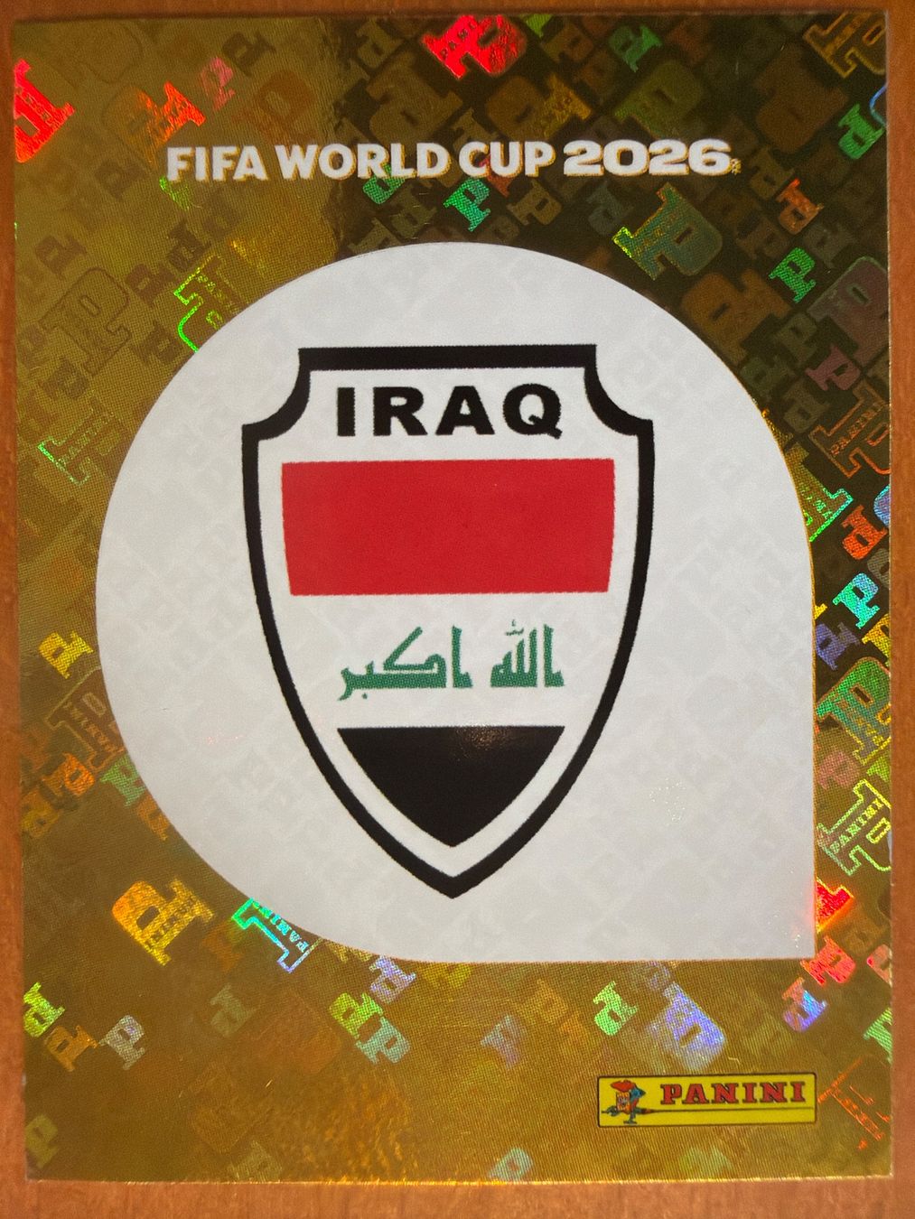 Panini Carte collezionabili: Panini IRQ1 – Nuovo (secondo la descrizione) da Susten venduto da Rechnun