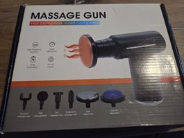 Massage Gun mit 5 Aufsätzen und Kühlfunktion für Sommer!