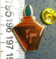 PARFUM PIN GLASIERT GOLDIG