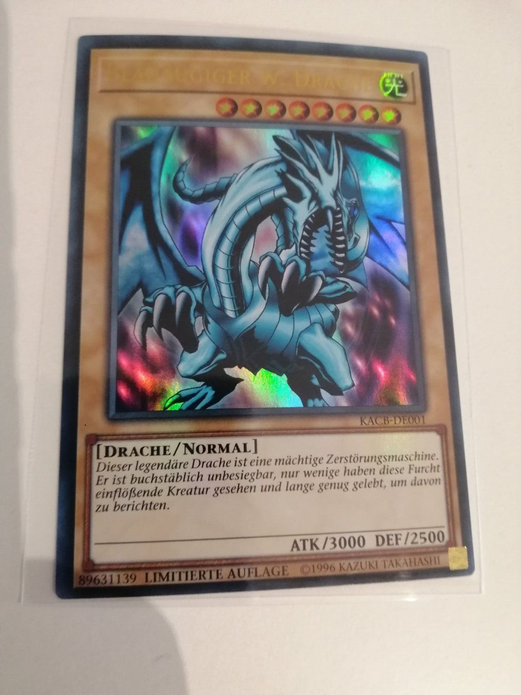 Carte collezionabili: Blauäugiger w. Drache Ultra Rare Mint – Nuovo (secondo la descrizione) da Boswil venduto da ShoppingCenterCity 4