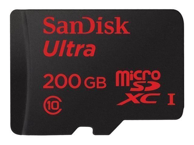 Sandisk Cartes mémoire: SanDisk Ultra microSDXC 200GB 90MB/s – Neuf avec emballage d'origine à Zürich par wearehappy 1