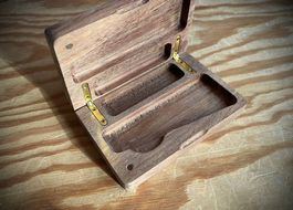 Handgearbeitete Holzbox