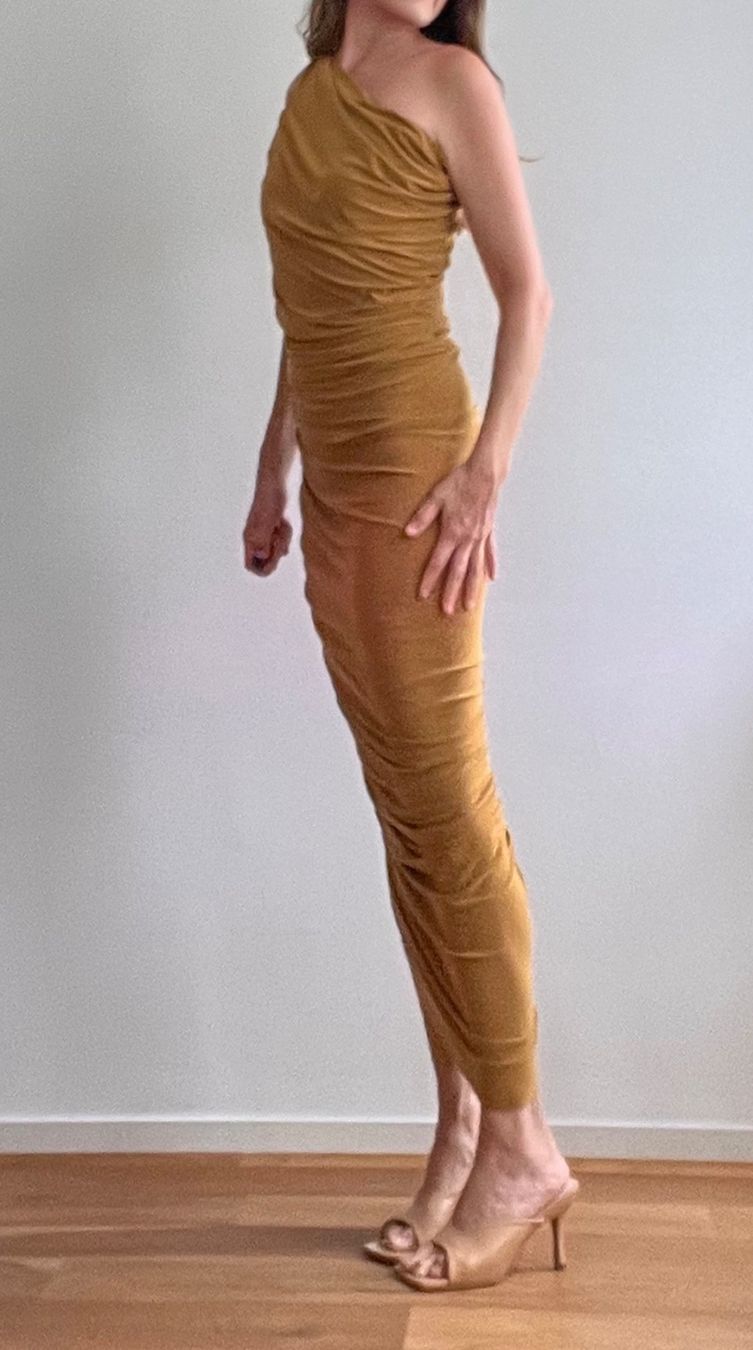 Vestiti: NORMA KAMALI  one-shoulder KLEID - neu - – Nuovo (secondo la descrizione) da Jona venduto da vanessasupermarket20 3