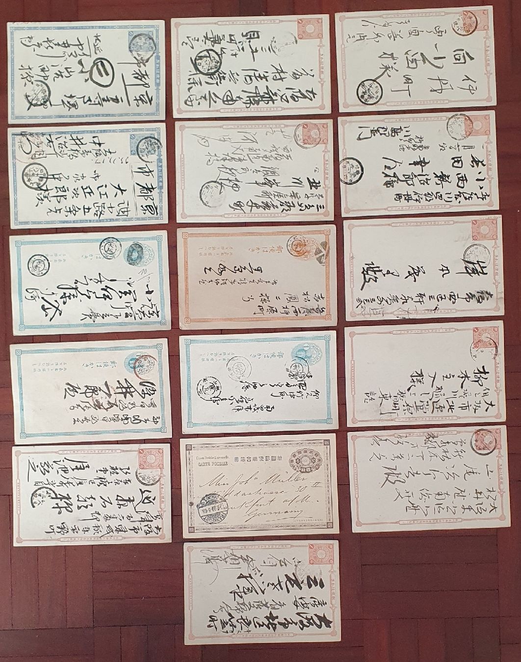 Alle Briefmarken: Lot alte Ganzsache Japan – Gebraucht aus Kreuzlingen von Rschweiz1 6