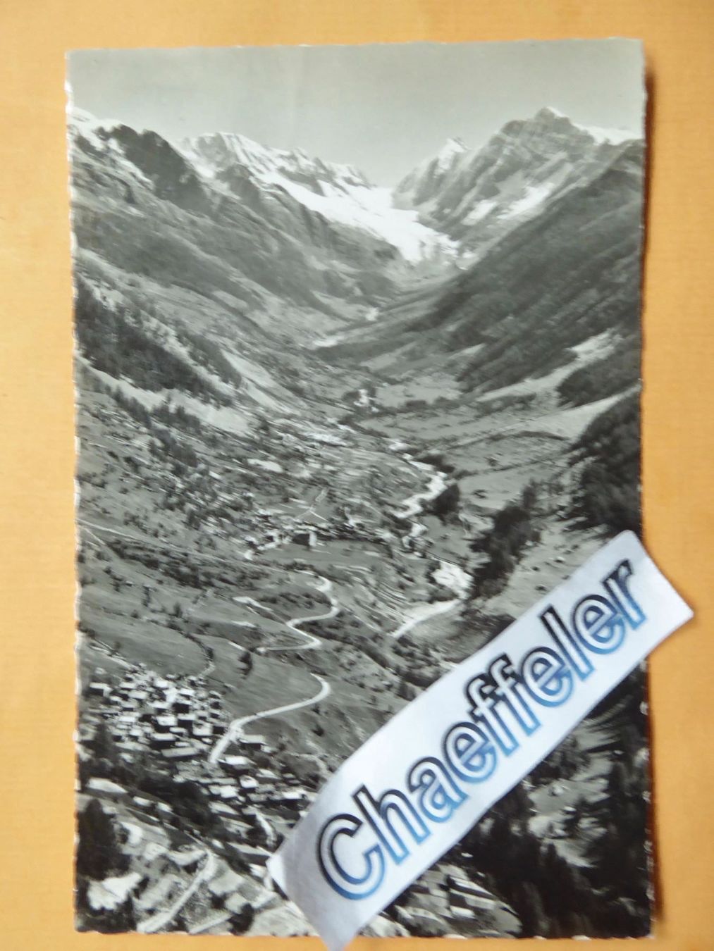 Ansichtskarten: Lötschental gegen Langgletscher – Neu (gemäss Beschreibung) aus Zürich von Chaeffeler