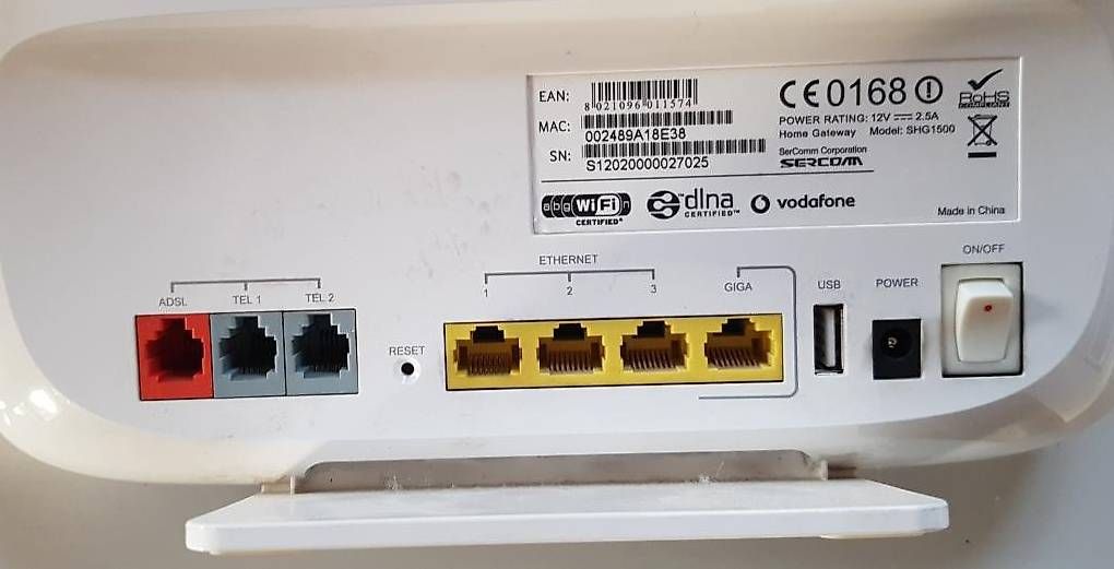 Modem & Router: Modem ADSL Vodafone Station 1 – Usato da Balerna venduto da cri_7ghl 1