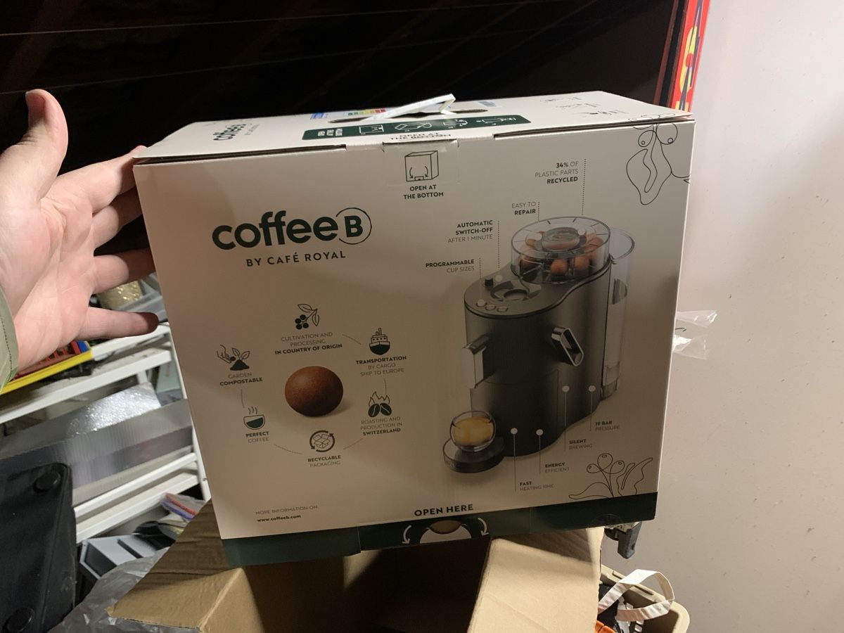 Coffee B Macchine per caffè & Macchine per espresso: CoffeeB by Café Royal Kaffemaschine – Nuovo e nell'imballaggio originale da Opfikon venduto da Safside