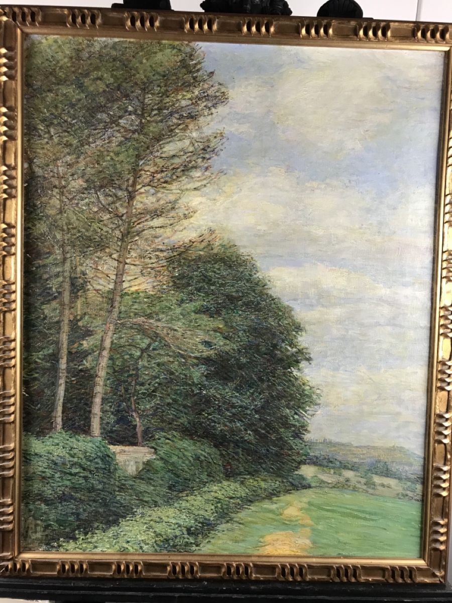 Gemälde: Guter Impressionist mit interessantem Monogr. – Gebraucht aus Wolfhalden von SecondAntique 1