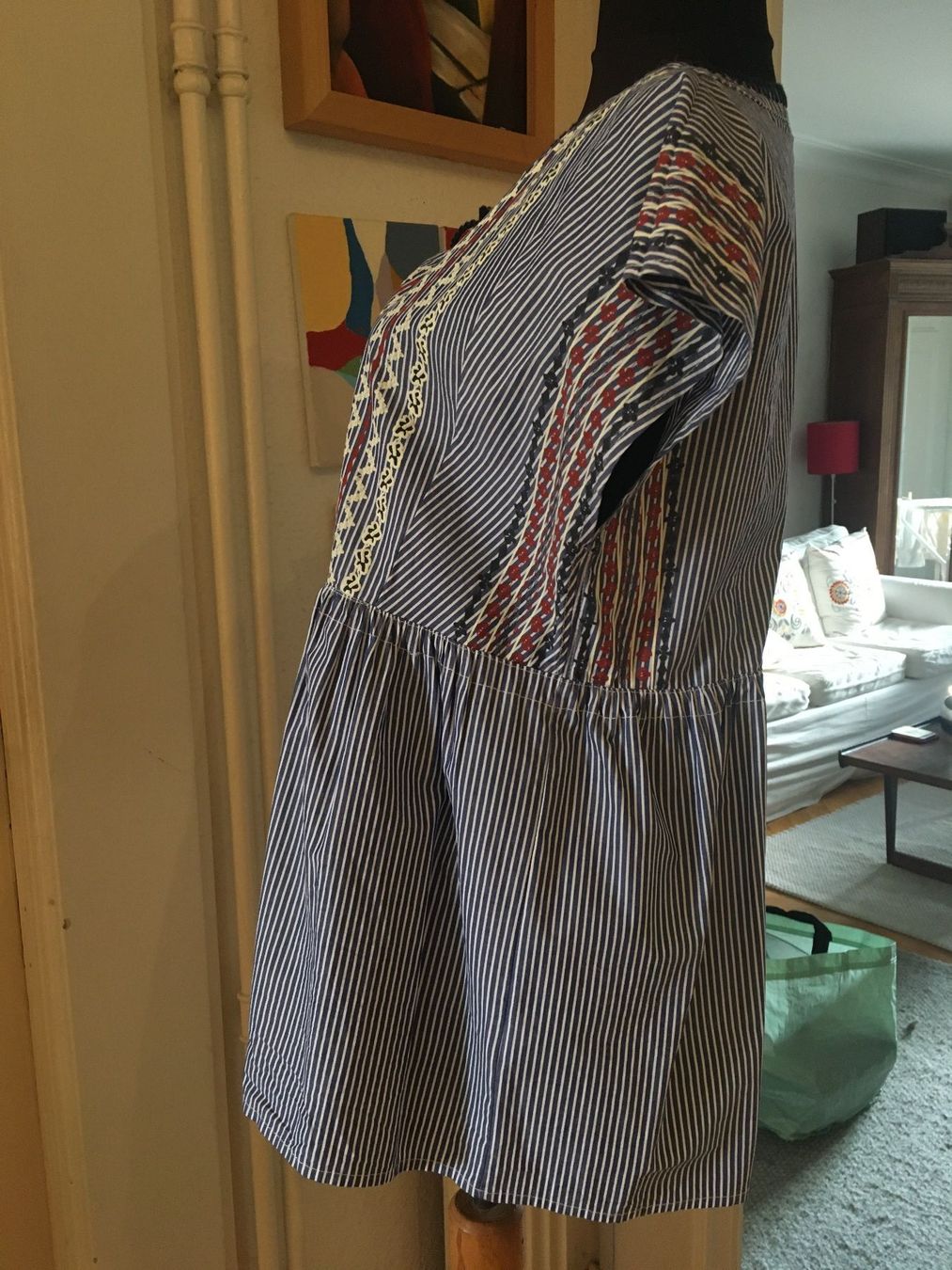 Camicette: Lovely boho chic cotton shirt new – Nuovo (secondo la descrizione) da Genève venduto da lailas_things 1