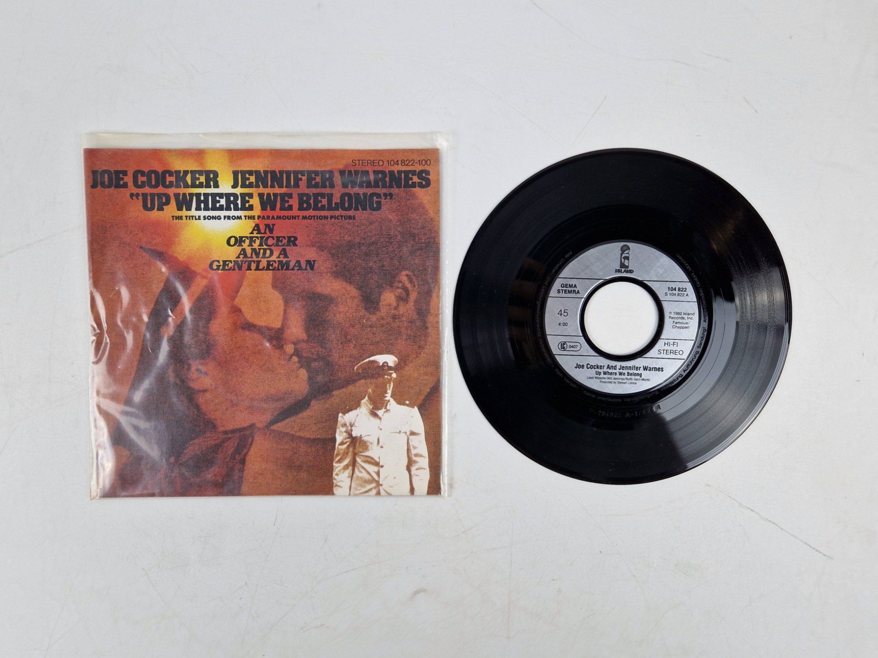 Dischi in vinile: Joe Cocker, Jennifer Warnes (1 Single) – Usato da Muhen venduto da Restwert_Muhen 2