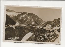 AK 1933 Furka Passhöhe Hotel Furka 2436m