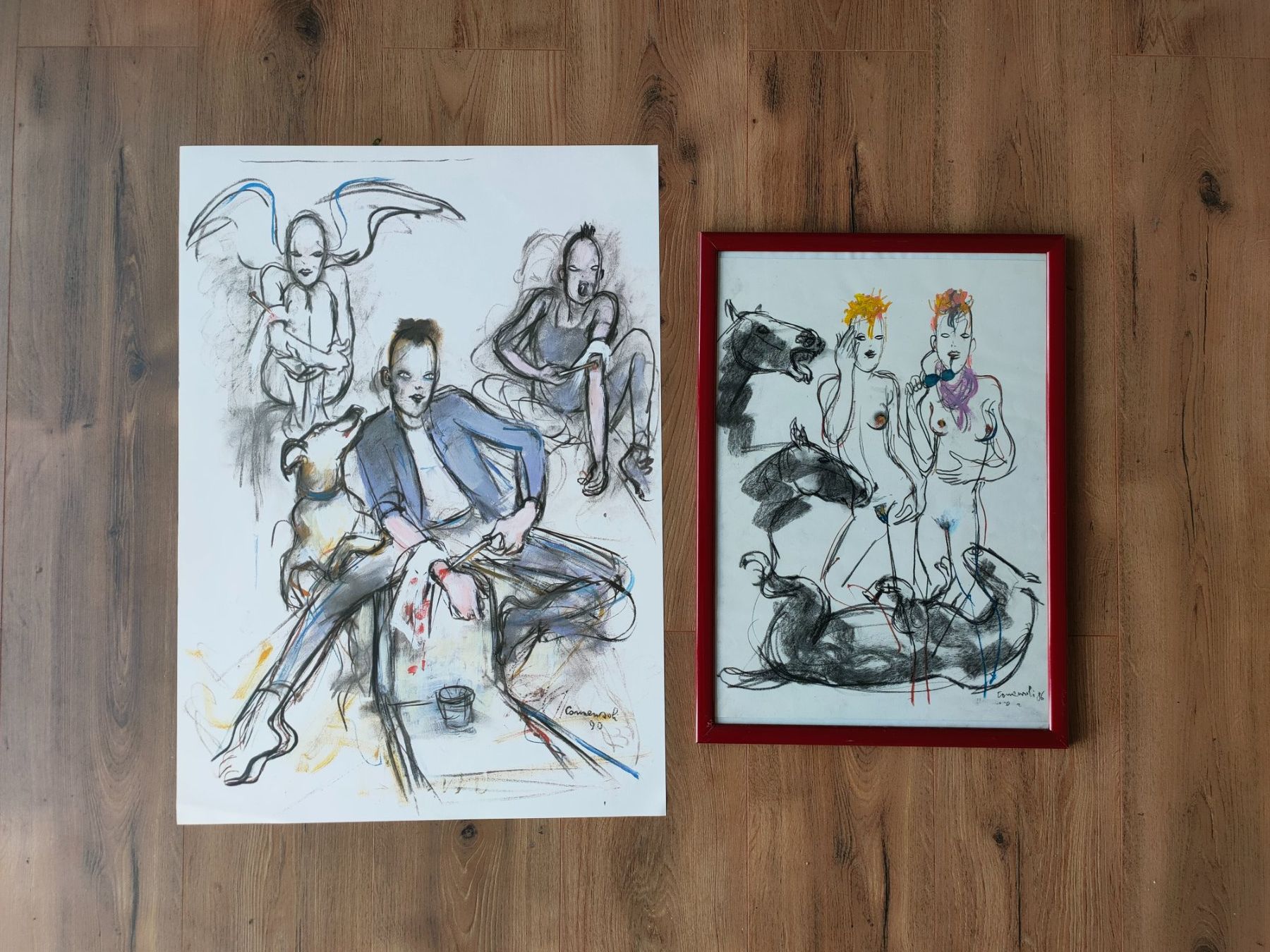 Poster & Bilder: Grosse Kunstsammlung, inkl. Cargiet, Comensoli, Erni – Gebraucht aus Nidfurn von antonio737