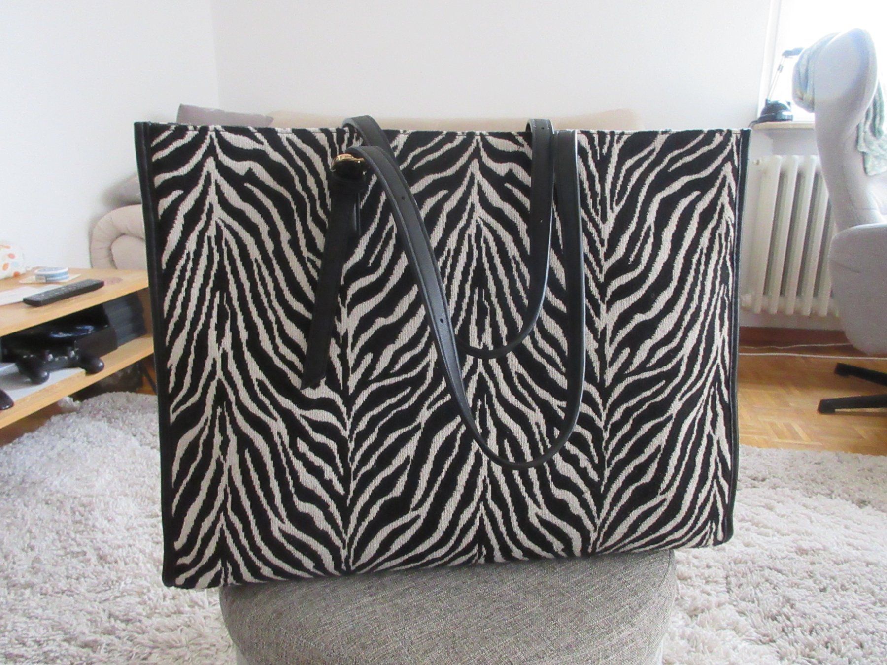 Borse da donna: 3 bags /Tasche/Denim/Black/zebra pattern!! – Usato da Goldach venduto da mamakotzi