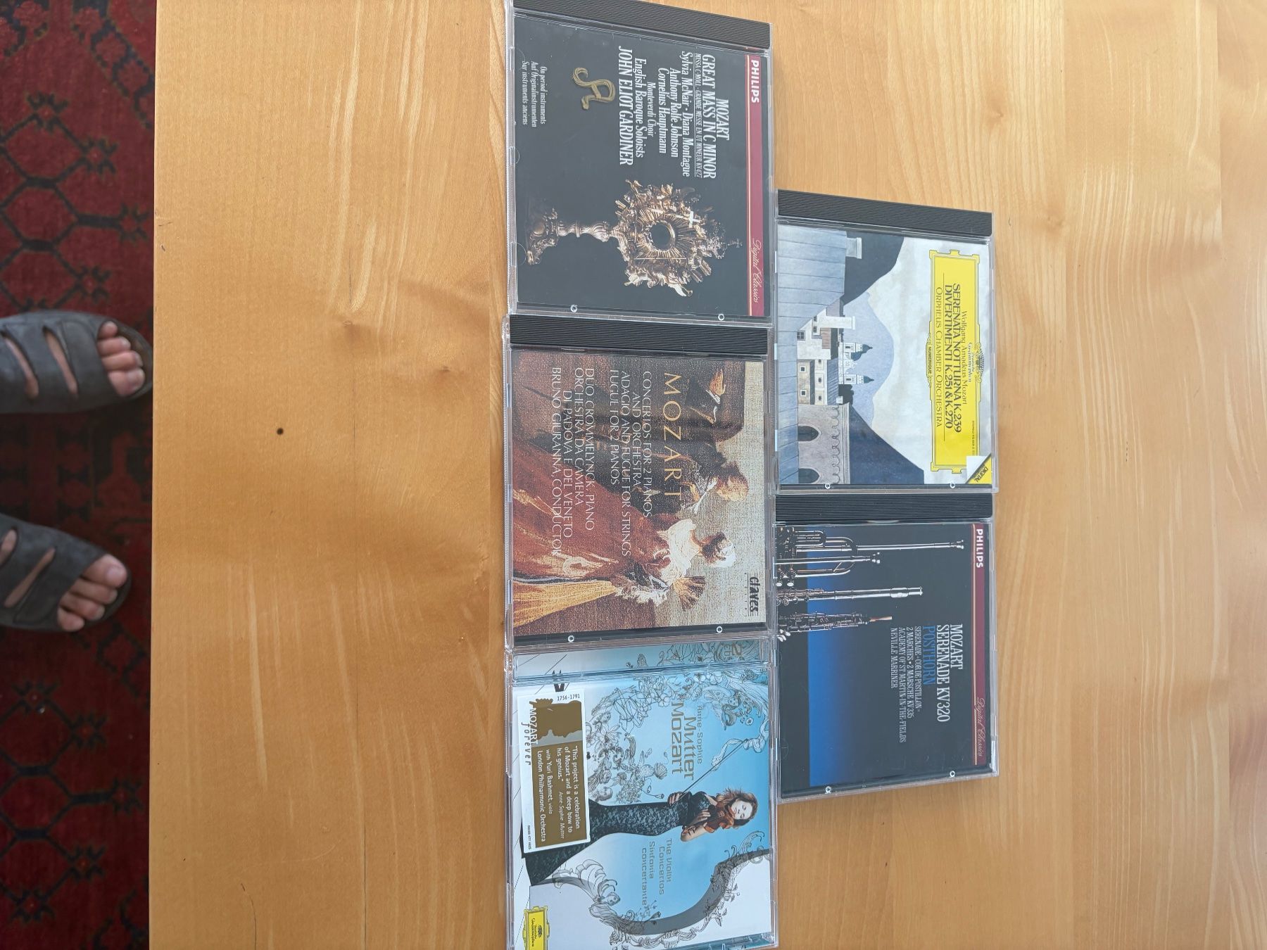 CDs: Mozart CD – Gebraucht aus Bern von babor69