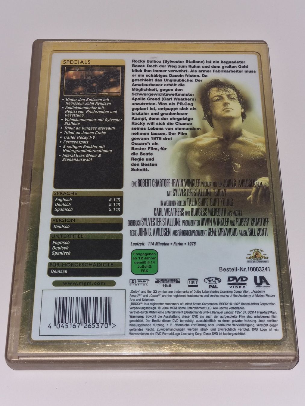 Tous les DVDs: DVD: Rocky – D'occasion à Ehrendingen par Thomas_2 1