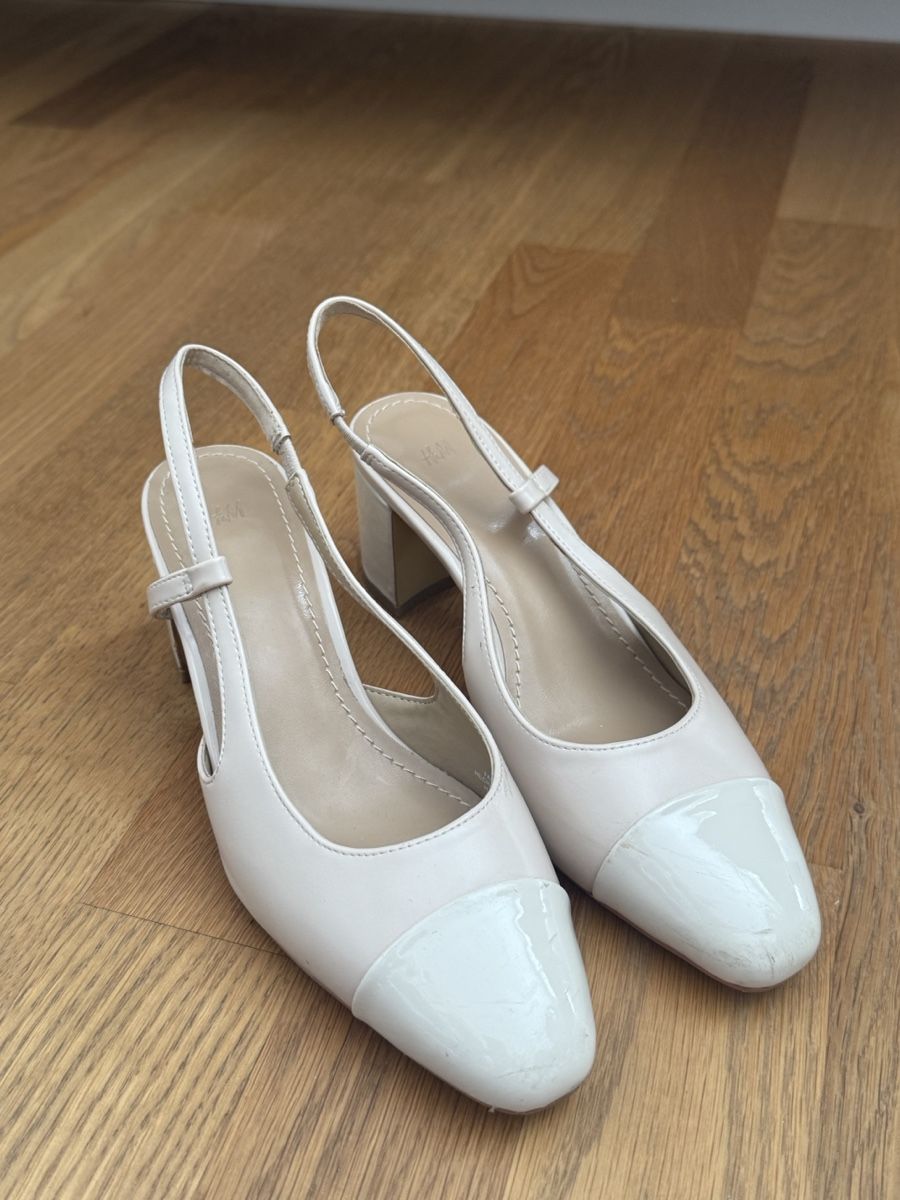 H&M Damenschuhe: Slingback Pumps H&M beige – Gebraucht aus Zürich von Jessica_6666
