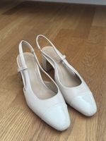 Slingback Pumps H&M beige Absatzschuhe gebraucht