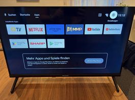 SHARP HDTV 24 Zoll neuwertig
