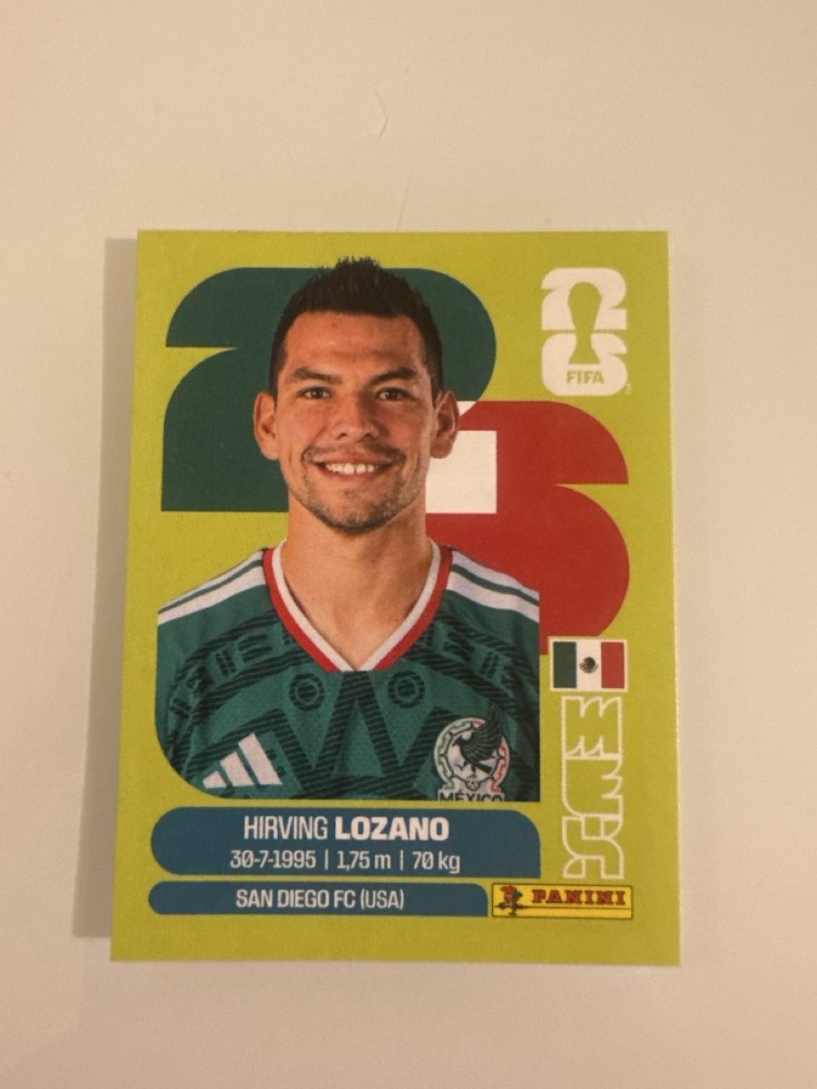 Panini Carte collezionabili: Panini 2026 Hirving Lozano MEX15 – Nuovo (secondo la descrizione) da Bern venduto da akl_sy9s