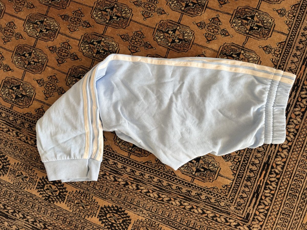 Adidas Pantalons: Original Adidas Trainingshose hellblau, Grösse M – D'occasion à Locarno par Ery02 3