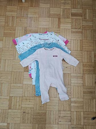 Mädchen Pyjama Gr 74 ohne Fuss 