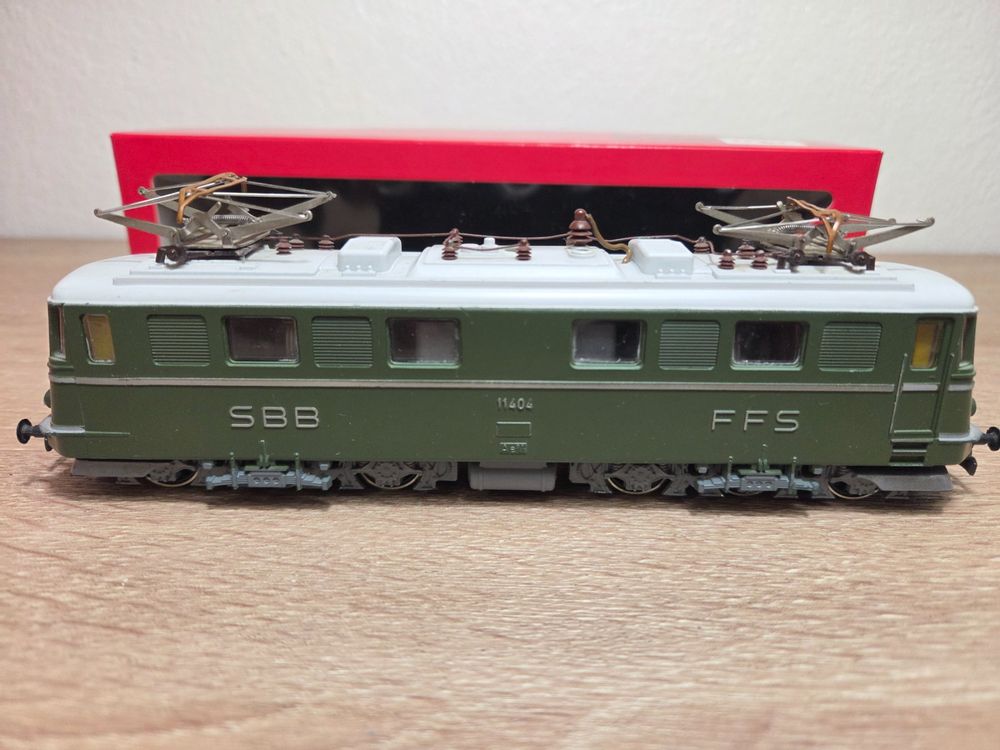 Kleinbahn E-Lok 11404 SBB H0 (D'occasion) à St-Aubin-Sauges pour CHF 34 ...