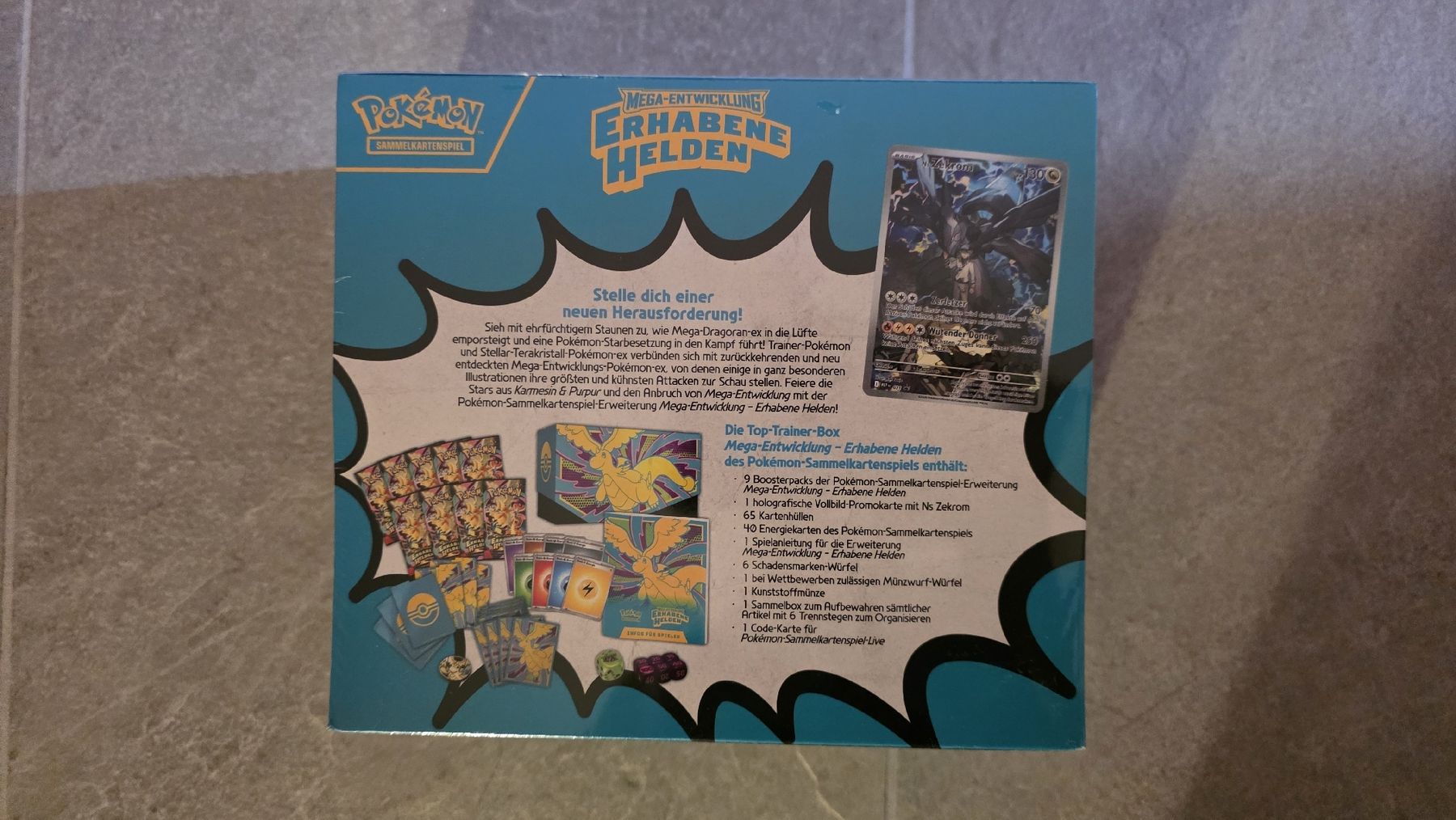 Pokémon Carte collezionabili: Erhabene Helden TTB – Nuovo e nell'imballaggio originale da Rorschach venduto da Craint 1