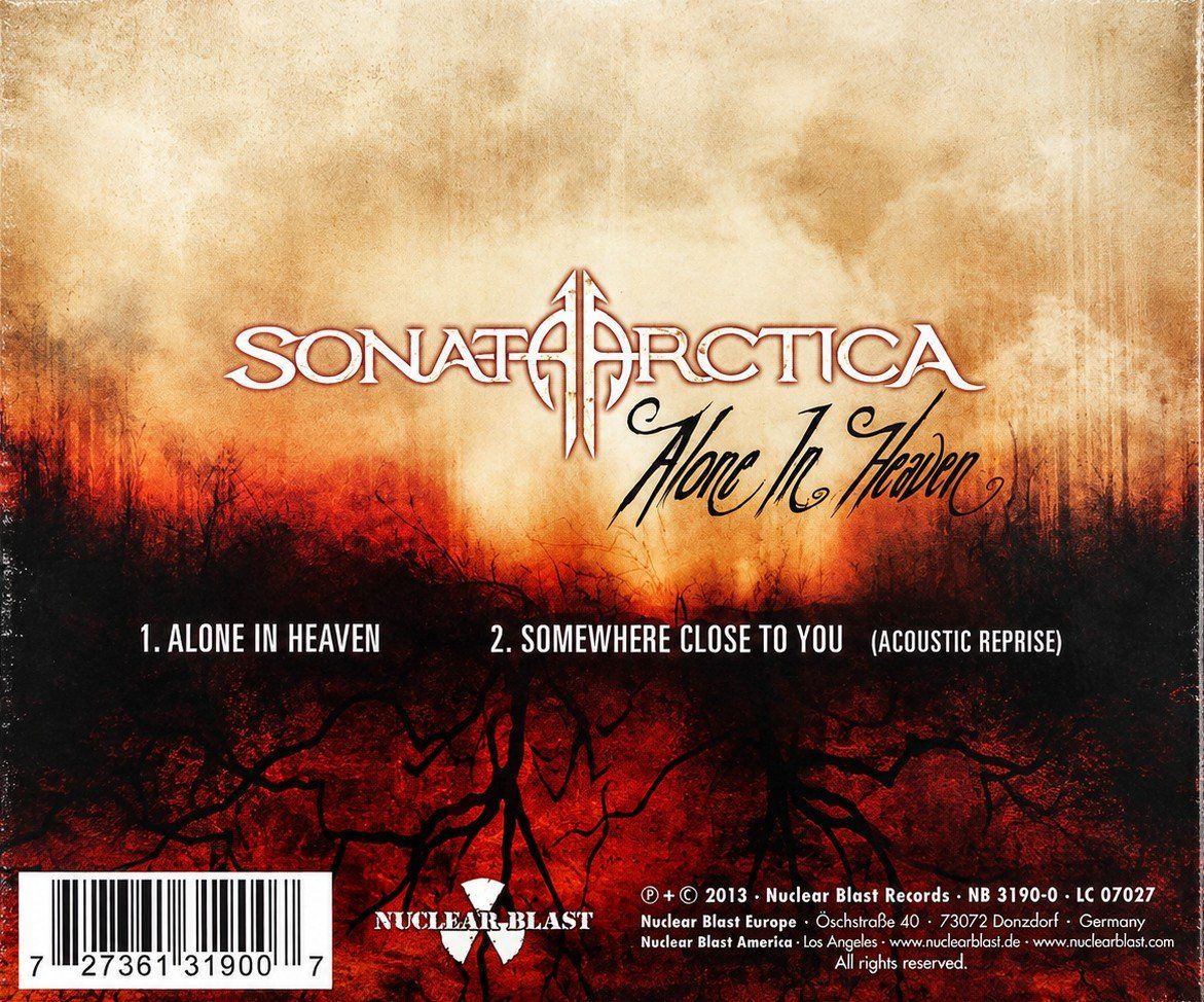 CDs: CD Sonata Arctica "Alone In Heaven", Nr. 482 – Neu und originalverpackt aus Kottwil von Crazyrolf 1