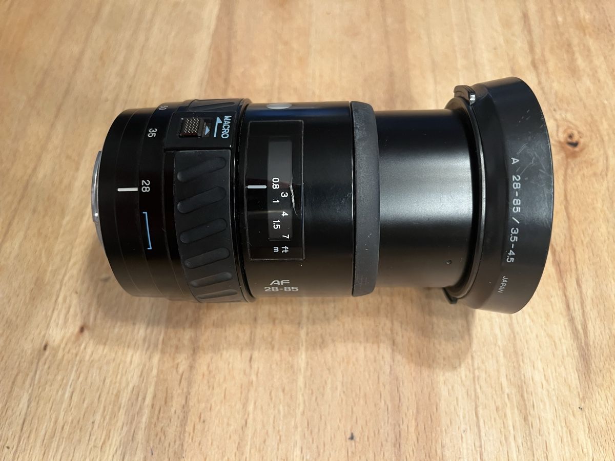Minolta Obiettivi: Minolta AFZoom 28-85/ 3.5 -4.5 – Usato da Rikon im Tösstal venduto da stupsi99 1