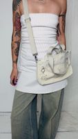 Kipling Handtasche Umhängetasche beige 