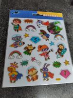 1 Bogen Sticker Superhelden Kids neu