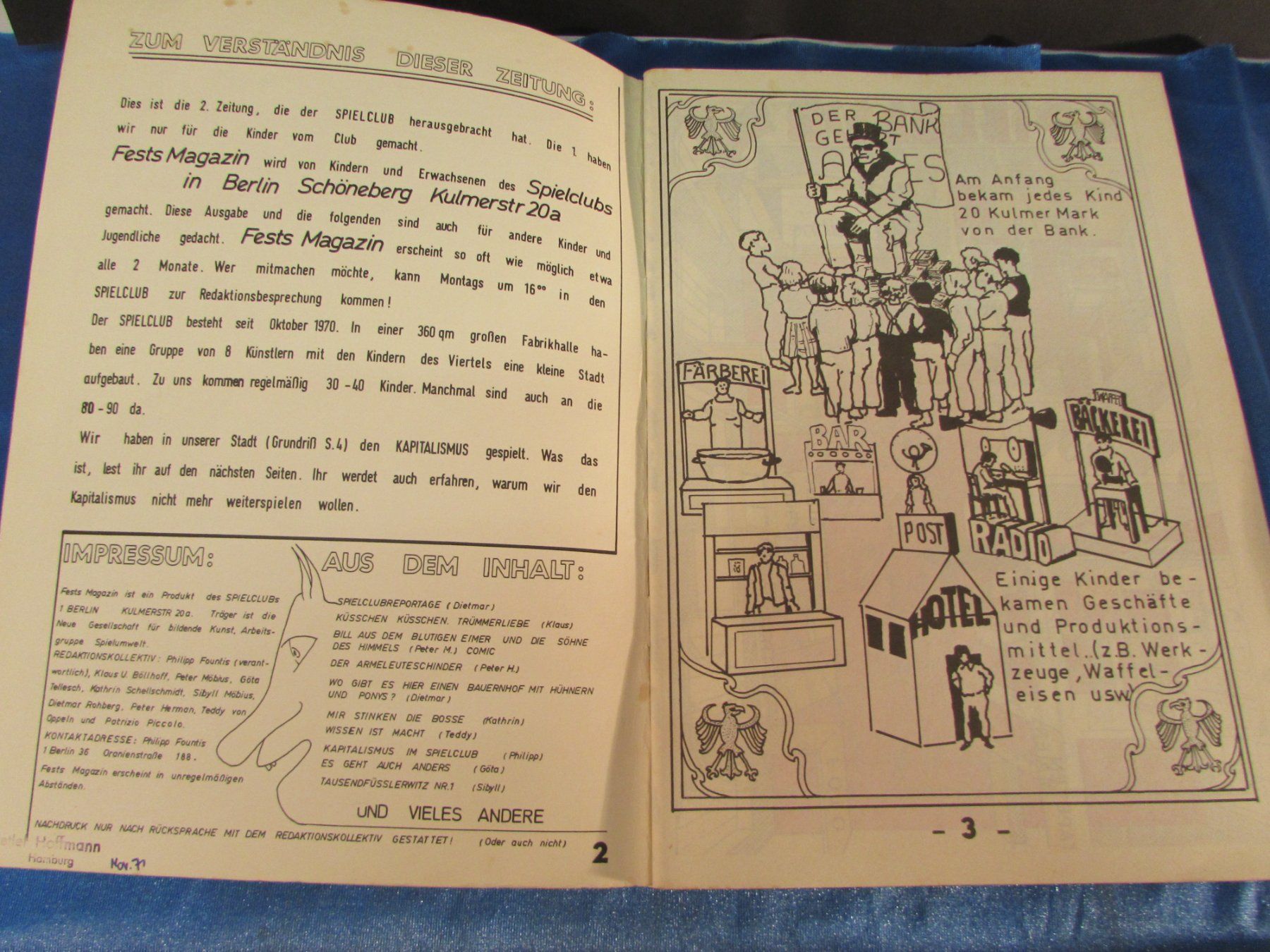 Zeitschriften & Magazine: Fests Magazin,1971 – Gebraucht aus Walchwil von Shells1 1
