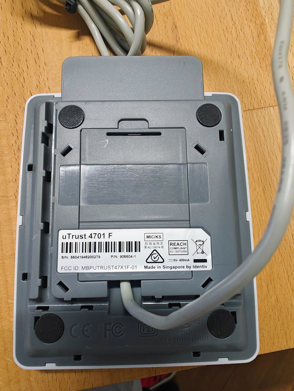 Scanner: RFID reader uTrust 4701 F, Identiv – Usato da Basel venduto da niz_2qm6 1