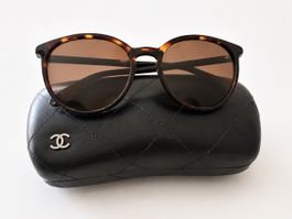Sonnenbrille CHANEL Schildpatt Polarized