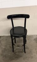 Barhocker Holz schwarz Sitz Hocker Bartisch Stuhl gebraucht